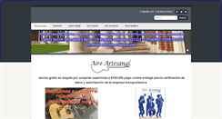 Desktop Screenshot of aireartesanal.com